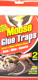 Homestyle Essentials Super Strong & Sticky Jumbo Mouse Glue Traps, 2-ct.
