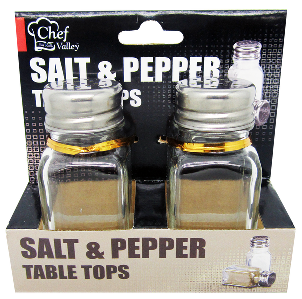 Salt & Pepper Table Tops, 2-ct.