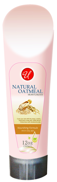 Natural Oatmeal Moisturizer Lotion, 12 oz.