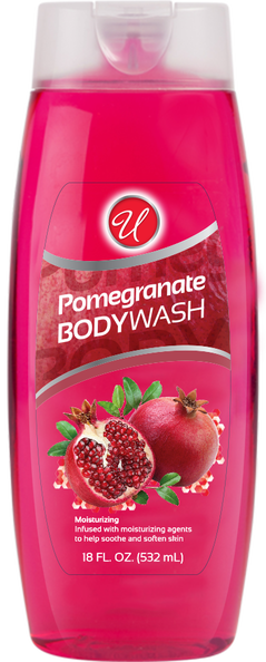 Universal Pomegranate Body Wash, 18 fl oz.