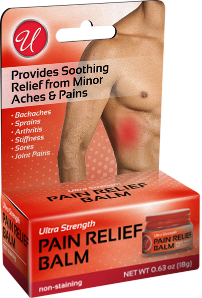 Ultra Strength Pain Relief Balm, .63 oz.