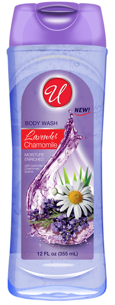 Lavender Chamomile Body Wash, 12 fl oz.