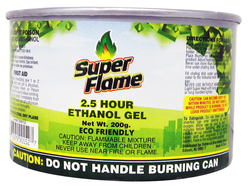 Super Flame 2.5 Hour Heating Ethanol Gel