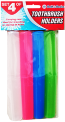 Colorful Toothbrush Holders, 4-ct.