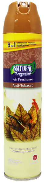 Natural Fragrance 6-in-1 Anti-Tobacco Air Freshener, 10 oz