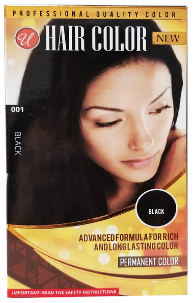 Black Permanent Hair Color / Hair Dye