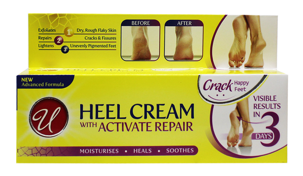 Heel Cream w/ Active Repair Cracked Feet, 50 ml