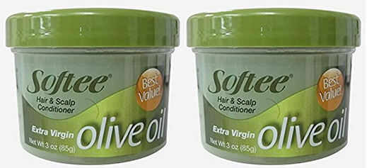 Softee Olive Oil Hair & Scalp Conditioner, 3 oz. (Pack of 2)