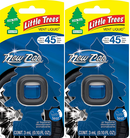 Little Trees New Car Scent Air Freshener Vent Liquid, 3 ml (Pack of 2)