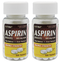 Health A2Z Aspirin Original Strength - 325 mg, 100 Tablets (Pack of 2)