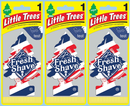 Little Trees USA Design Scent Air Freshener, 1 ct. (Pack of 3)