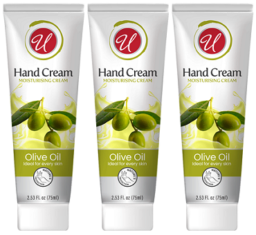 Olive Oil Hand Cream Moisturizing Cream, 2.53 oz. (Pack of 3)