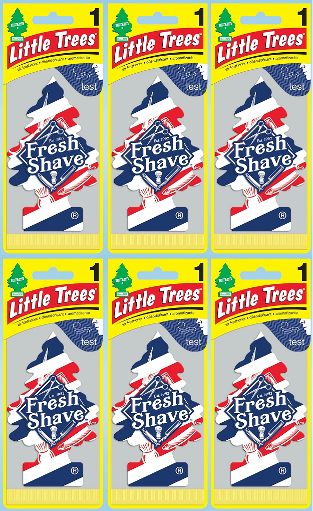 Little Trees USA Design Scent Air Freshener, 1 ct. (Pack of 6)