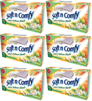 Soft N Comfy Spring Fresh Scent Fabric Softener Sheets, 40 Sheets (Pack of 6)