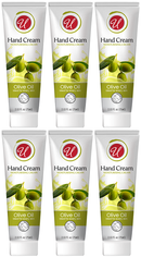 Olive Oil Hand Cream Moisturizing Cream, 2.53 oz. (Pack of 6)