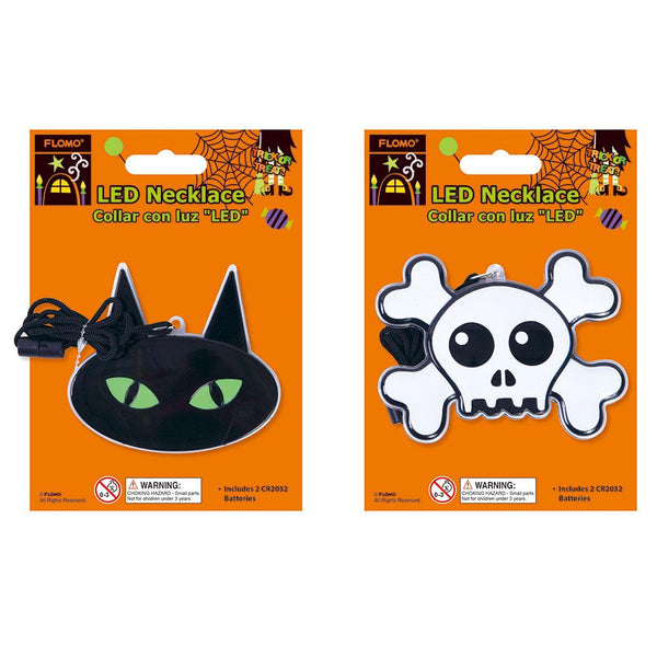 Halloween Led Necklace (Pack of 2)