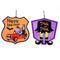 12" Halloween Hanging Paper Plaque With Glitter (Pack of 2)