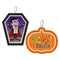 Halloween Hanging Cutout With Glitter 12" X 14.5" (Pack of 2)