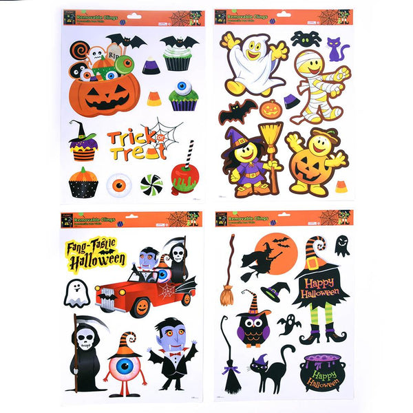 Halloween Removable Clings (Pack of 2)