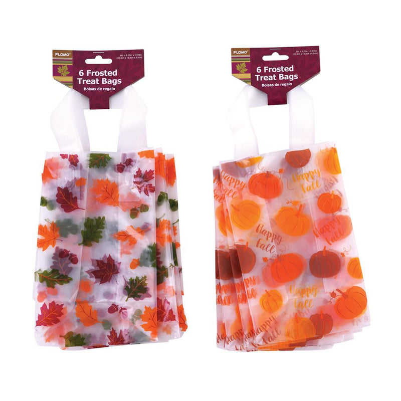 6Ct Thanksgiving Frosted Treat Bags (Pack of 2)
