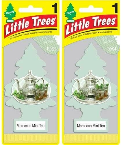 Little Trees Moroccan Mint Tea Air Freshener, 1 ct. (Pack of 2)