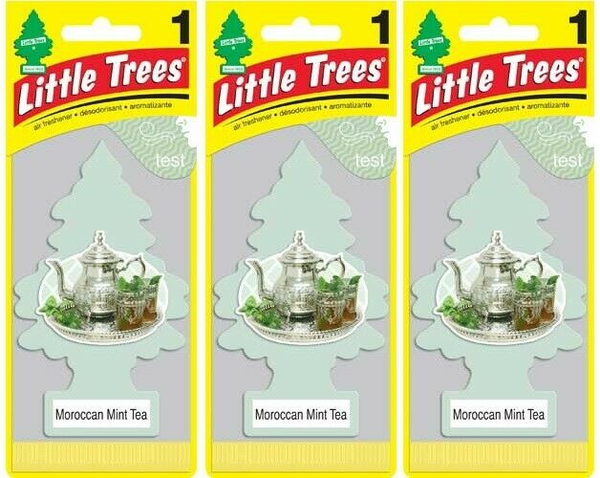 Little Trees Moroccan Mint Tea Air Freshener, 1 ct. (Pack of 3)