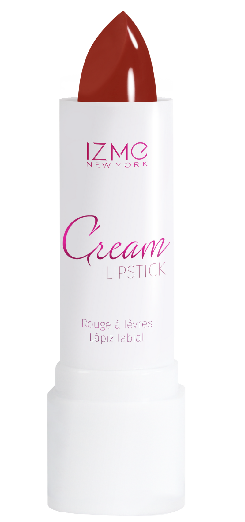 IZME New York Cream Lipstick– Passion Red – 0.12 fl. Oz / 3.5 gm