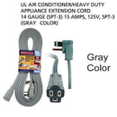 Air Conditioner Appliance Extension Cord 14 Gauge, 12 ft.