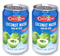 CocoKing Coconut Water with Pulp, 10.5 oz (Pack of 2)