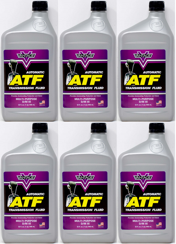 Multipurpose Automatic ATF Transmission Fluid, 32 oz. (Pack of 6)