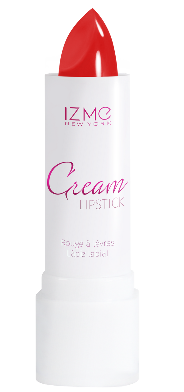 IZME New York Cream Lipstick – Red – 0.12 fl. Oz / 3.5 gm