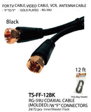 RG-59U Coaxial Cable, 15 ft.