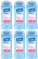 Suave Powder Invisible Solid Anti-Perspirant Deodorant, 2.6 oz (Pack of 6)