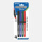 Fine Tip Permanent Markers W/ Cushion Grip - Assorted Colors (5 Pack)
