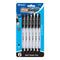 Progrip Black Color Stick Pen W/ Grip (6/Pack)