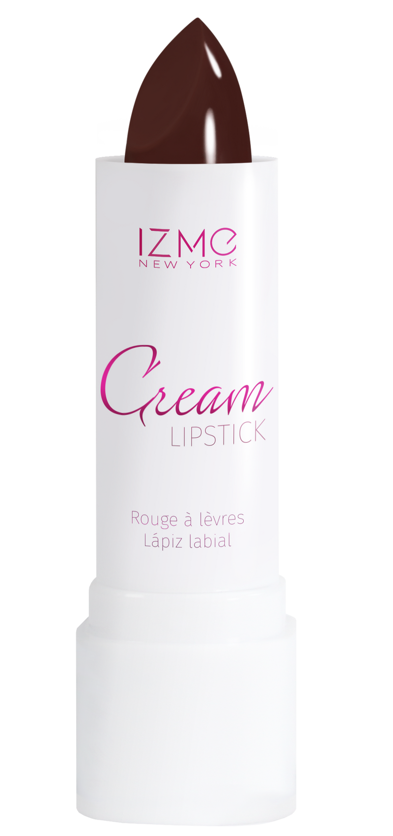 IZME New York Cream Lipstick – Choco Red – 0.12 fl. Oz / 3.5 gm