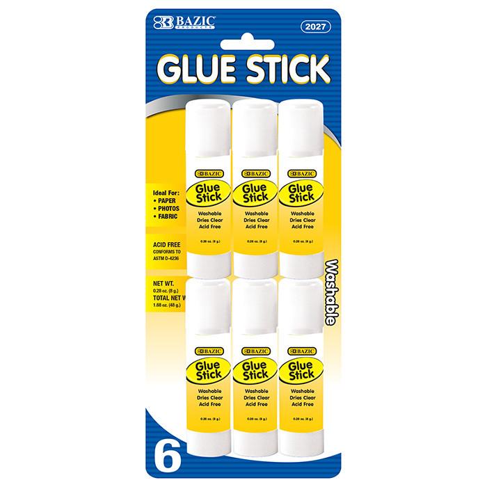 8g / 0.28 Oz. Small Glue Stick (6/Pack)