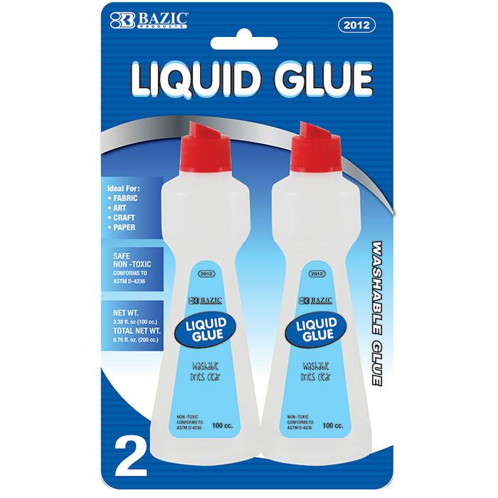 Clear Glue 2.7 FL OZ (80 mL)(2/Pack)