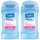 Suave Powder Invisible Solid Anti-Perspirant Deodorant, 1.4 oz (Pack of 2)