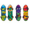 Rise of the TMNT Skateboard Favors, 4ct
