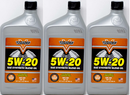 5W-20 SAE Synthetic Blend Oil, 32 oz. (Pack of 3)