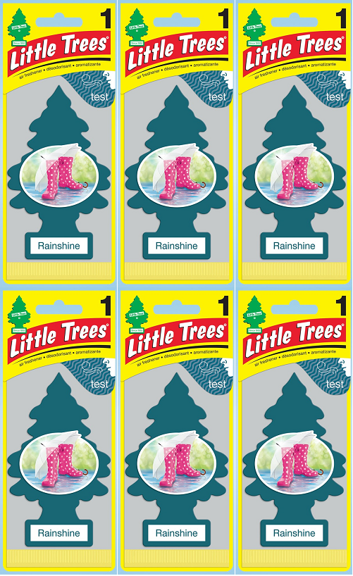 Little Trees Rainshine Air Freshener, 1 ct. (Pack of 6)
