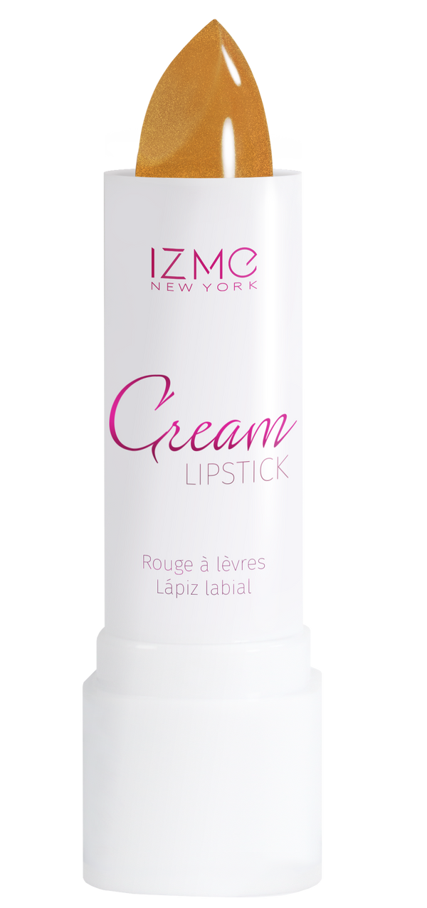 IZME New York Cream Lipstick – Gold – 0.12 fl. Oz / 3.5 gm