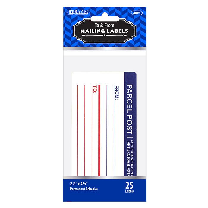 Mailing Label (25/Pack)