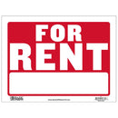 9" X 12" For Rent Sign
