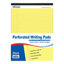 Canary Perforated Writing Pad 8.5" X 11.75"50 Ct.