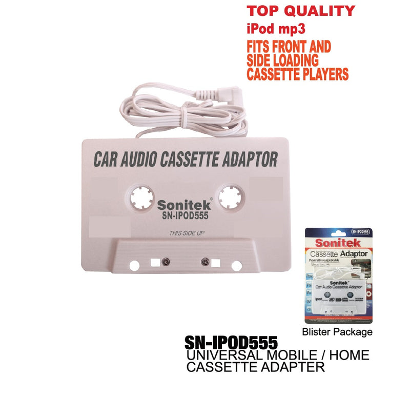 Universal Car Mobile/Home Cassette Adapter