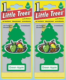 Little Trees Green Apple Air Freshener, 1 ct. (Pack of 2)