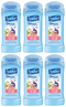 Suave Sweet Pea & Violet Invisible Solid Deodorant, 2.6 oz (Pack of 6)
