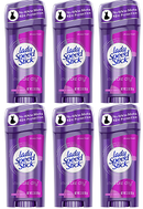 Lady Speed Stick Shower Fresh Invisible Dry Deodorant, 2.3 oz (Pack of 6)